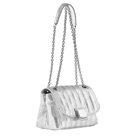 longchamp - sac porté travers s  brioche métal