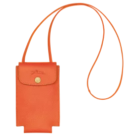 longchamp - étui téléphone avec cordon  épure