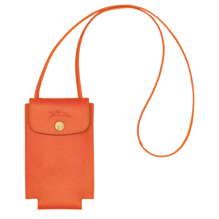 longchamp - étui téléphone avec cordon  épure