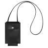 longchamp - étui téléphone avec cordon  le pliage green
