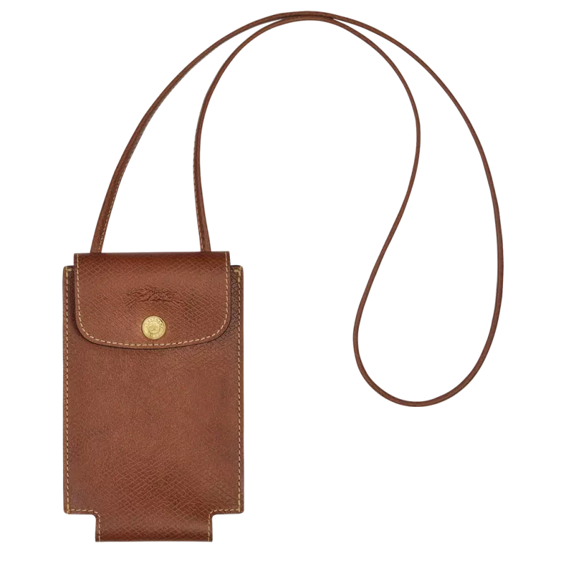 longchamp - étui téléphone avec cordon le pliage longchamp - étui téléphone avec cordon le pliage