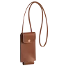 longchamp - étui téléphone avec cordon  le pliage