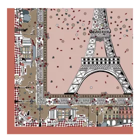 longchamp - carré de soie  collection printemps/été 2022