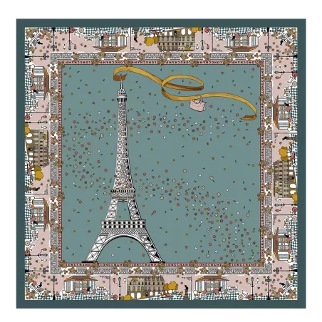 longchamp - carré de soie  collection printemps/été 2022