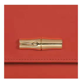 longchamp - portefeuille compact  roseau shadow