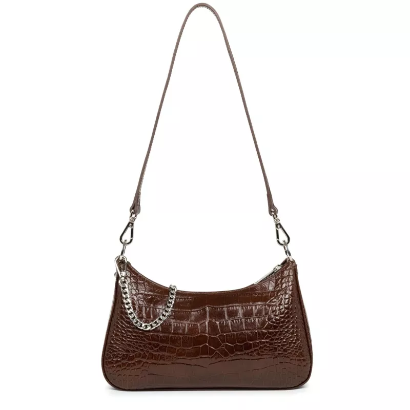lancaster - sac trotteur croco hors série lancaster - sac trotteur croco hors série