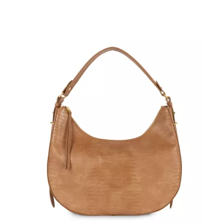 Grand sac hobo Exotic Lézard & Croco Cn de Lancaster