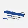 montblanc - 2 recharges pour stylo bille broad royal blue