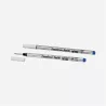 montblanc - 2 recharges pour feutre fin broad, royal blue
