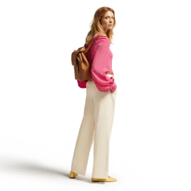 lancel - sac à dos avec poignée ninon de lancel