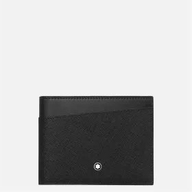 montblanc - portefeuille 6 cc avec pince à billets montblanc sartorial