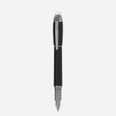 Stylo plume StarWalker Ultra Black Precious Resin (F) Montblanc