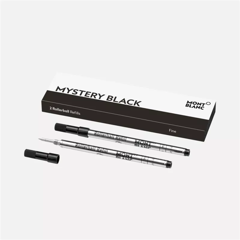montblanc - 2 recharges pour rollerball (m), irish green