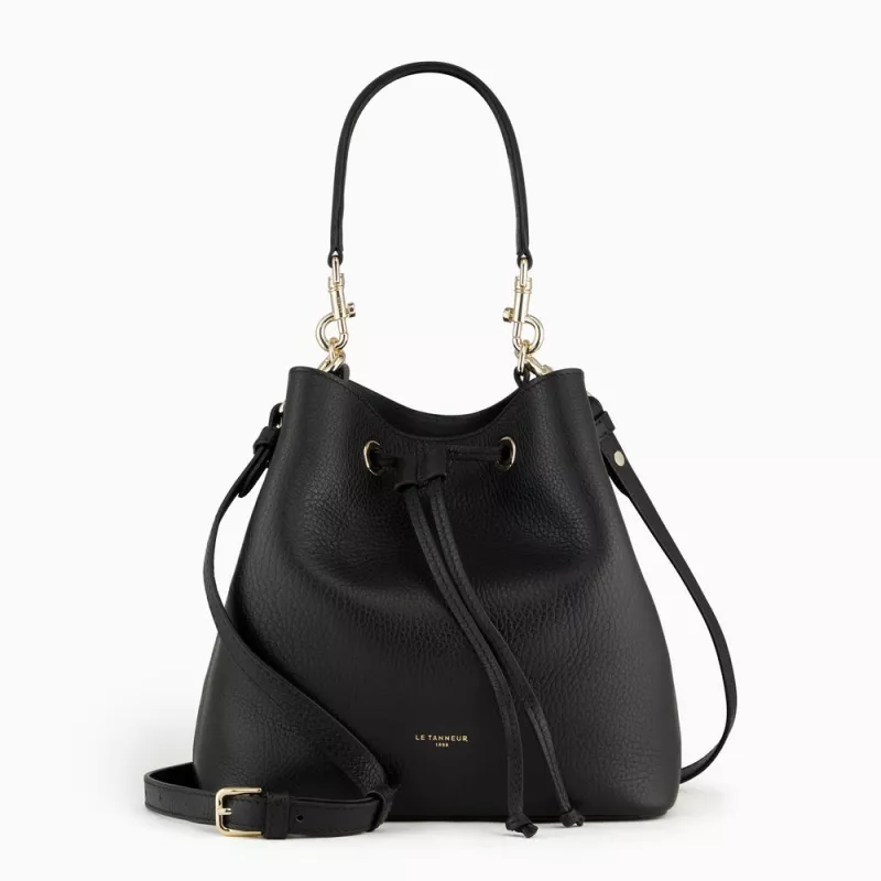 Sac Seau Louise En Cuir Grainé De Le Tanneur Sac Seau Louise En Cuir Grainé De Le Tanneur