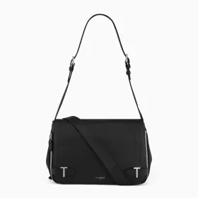 Sac Bandoulière Moyen Modèle Simone En Cuir Grainé De Le Tanneur