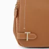 Sac Bandoulière Moyen Modèle Simone En Cuir Grainé De Le Tanneur