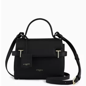 Petit Sac À Main À Rabat Emilie En Cuir Signature T De Le Tanneur