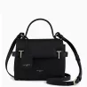 Petit Sac À Main À Rabat Emilie En Cuir Signature T De Le Tanneur