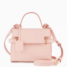 Petit Sac À Main À Rabat Emilie En Cuir Signature T De Le Tanneur