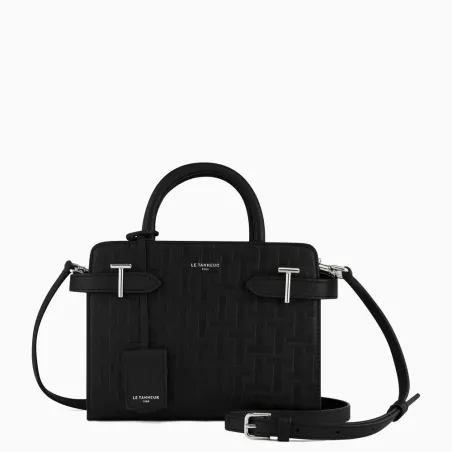 le tanneur - petit sac à main emilie en cuir imprimé t