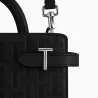 le tanneur - petit sac à main emilie en cuir imprimé t