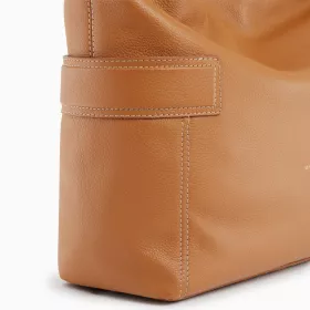 le tanneur - grand sac hobo judith en cuir grainé