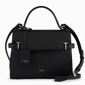 Grand Sac À Main À Rabat Emilie En Cuir Signature T De Le Tanneur