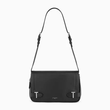 Petit Sac Bandoulière Simone En Cuir Grainé De Le Tanneur