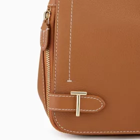 Petit Sac Bandoulière Simone En Cuir Grainé De Le Tanneur