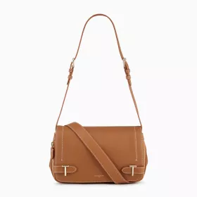 Petit Sac Bandoulière Simone En Cuir Grainé De Le Tanneur