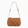 Petit Sac Bandoulière Simone En Cuir Grainé De Le Tanneur