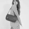 Petit Sac Bandoulière Simone En Cuir Grainé De Le Tanneur