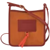 longchamp - sac porté travers zippé s  le foulonné