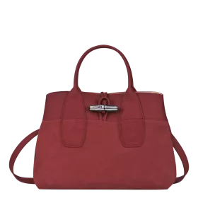 longchamp - sac porté main m  roseau