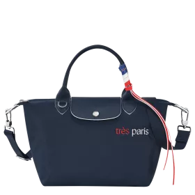 longchamp - sac porté main s  le pliage très paris