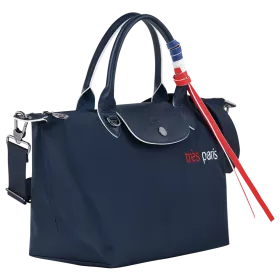 longchamp - sac porté main s  le pliage très paris