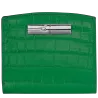 longchamp - portefeuille compact  roseau