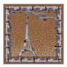 longchamp - carré de soie 50x50 cm