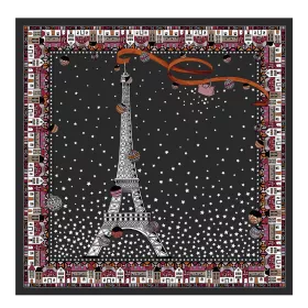 longchamp - carré de soie 50x50 cm