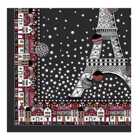 longchamp - carré de soie 50x50 cm