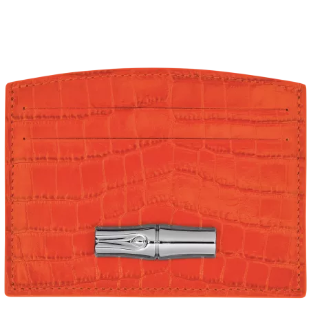 longchamp - porte-cartes  roseau