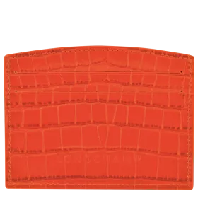 longchamp - porte-cartes  roseau
