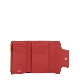 Portefeuille Rectangulaire Compact Rabat Roxane De Lancel