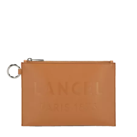 lancel - pochette zippée s essential