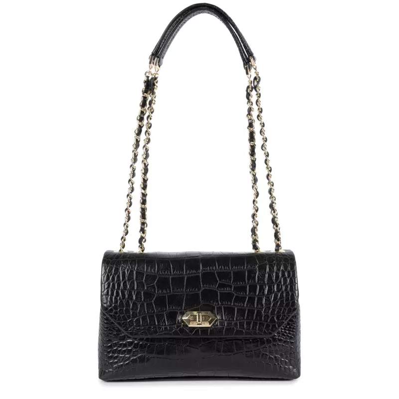 Sac trotteur Exotic Lézard & Croco Cn de Lancaster Sac trotteur Exotic Lézard & Croco Cn de Lancaster