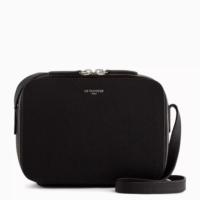 Le Tanneur - petit sac bandoulière sophie en cuir grainé Le Tanneur - petit sac bandoulière sophie en cuir grainé