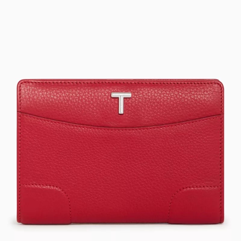 Le Tanneur - portefeuille moyen modèle romy en cuir grainé Le Tanneur - portefeuille moyen modèle romy en cuir grainé