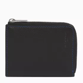 Le Tanneur - porte monnaie zip en l charles en cuir grainé