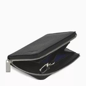 Le Tanneur - porte monnaie zip en l charles en cuir grainé