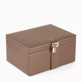 Grande Boite À Bijoux En Cuir De Le Tanneur
